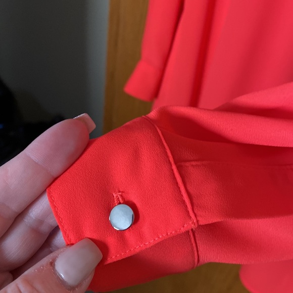 CeCe size large coral blouse - Picture 4 of 4